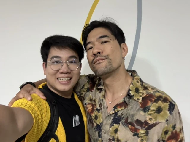 James Theeranon with Woody M.