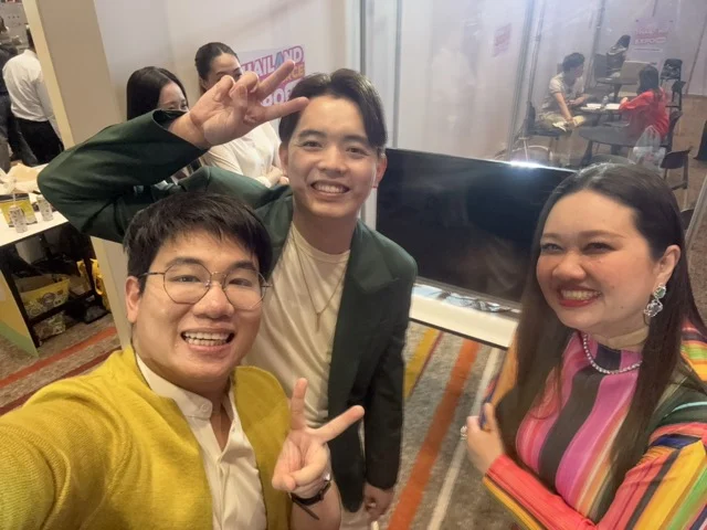 James Theeranon with Moshi