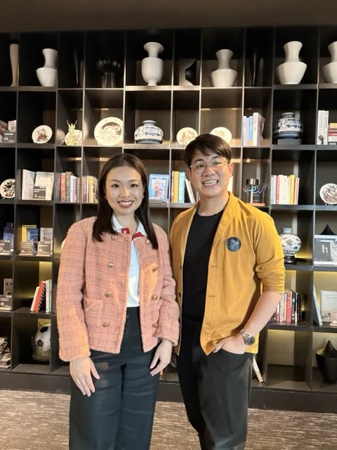 James Theeranon with Fern Nattamon P