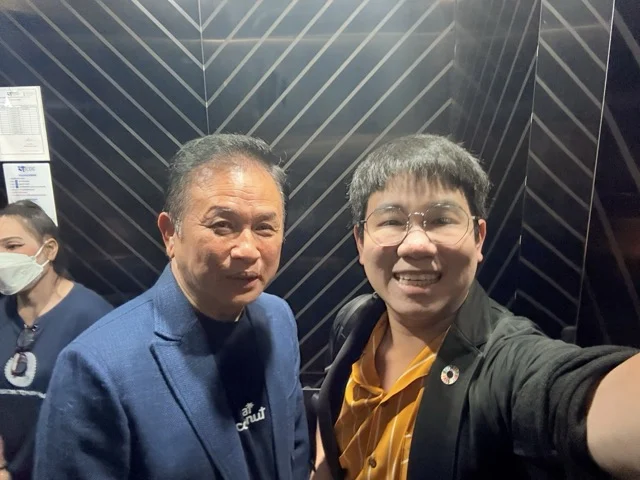 James Theeranon with Worawat C.