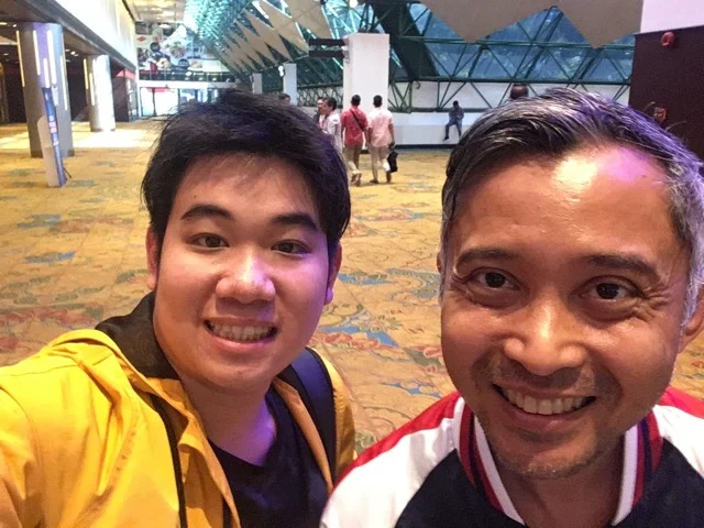 James Theeranon with Sutirapan Sak.